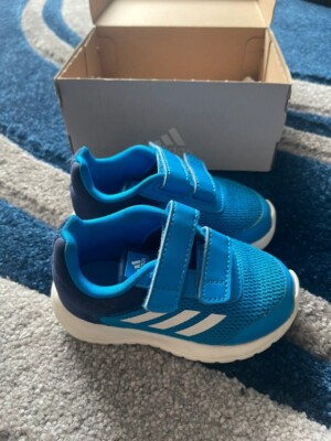 Adidas Tensaur Run 2.0 blau Kleinkind Turnschuhe Größe 5 Baby inklusive Karton  
