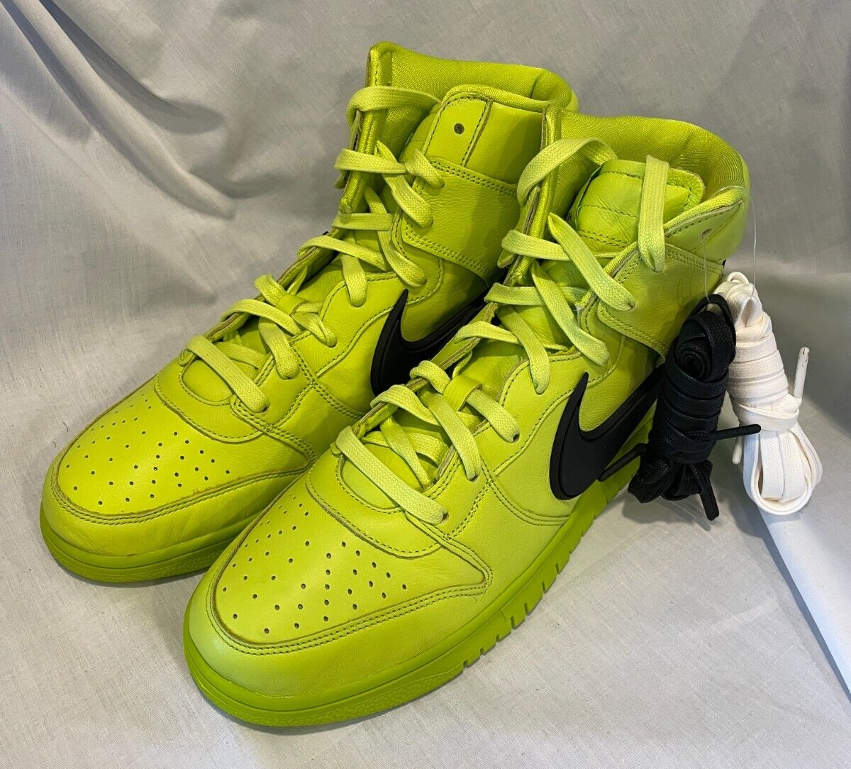 Nike Dunk High x Ambush Mens 12 Atomic Green Black Flash Lime