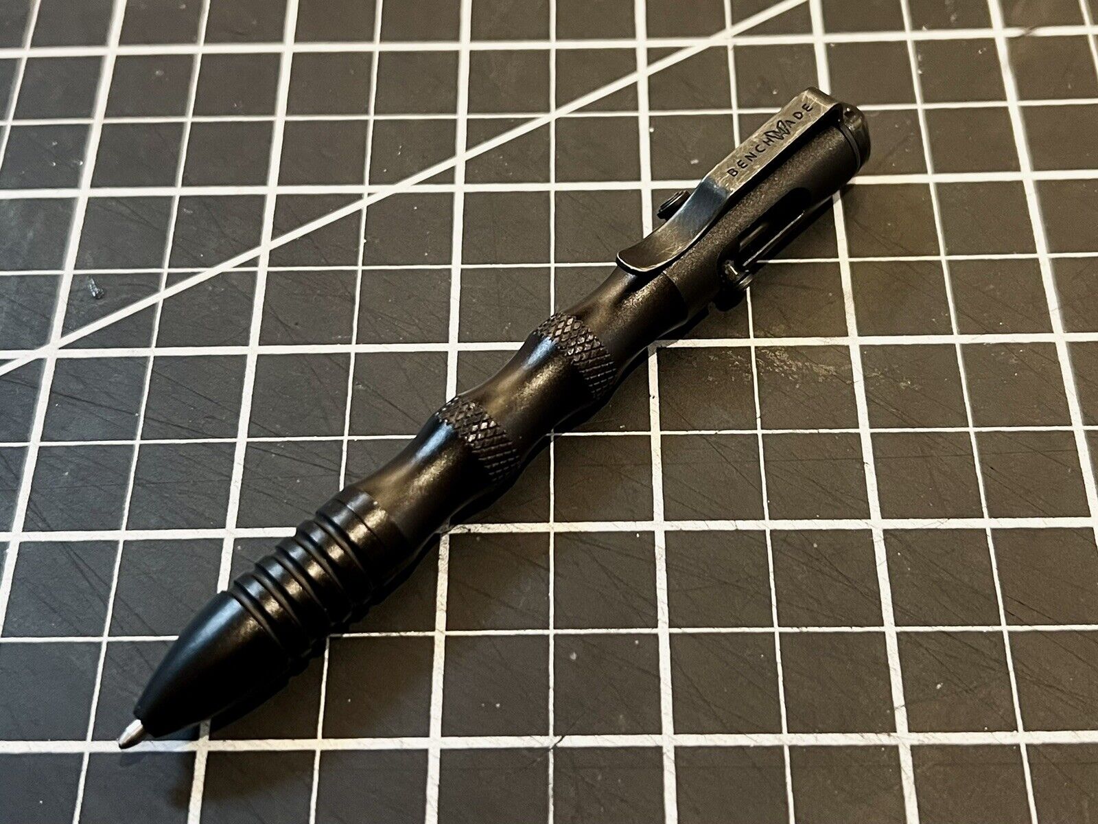 Benchmade Longhand Bolt Action Pen Black Aluminum- 2022