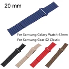 Magnetic Clasp Loop Leather Band 20mm Generic Watch Strap Bracelet Wrist Bands