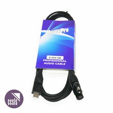 BravoPro D004-03 3M XLR3 Female to USB Adaptor