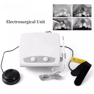 Dental Electrosurgery Unit Surgical Scalpel Cutting Unit with 7 Electrodes & Box