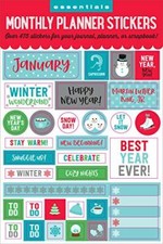 Planner Stickers Pack Calendar Agenda Organizer Weekly Monthly Decorative Sticke