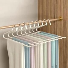 Lot de 10 Cintres de Qualité Supérieur Spécial Pantalon - Livraison Gratuite