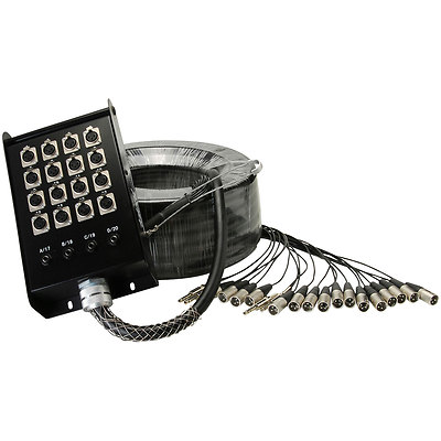 #ad Talent SS164XQ150 Stage Snake 16x4 XLR Send TRS Return 150 f $529.98