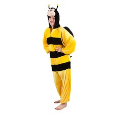 Bienenkostüm Für Erwachsene – 5-teiliges Set Mit Rock, Stirnband, Socken & Brille