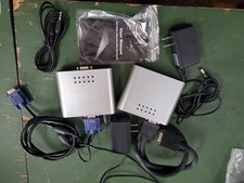 vga extender - vga / cat5 cables distance 300 ft  with audio connection 