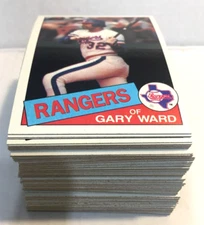 Topps Lot of 100  MLB Baseball Cards From 80's No duplicates!  (See Description)