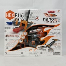 NEW Hex Bug Nano RACEWAY HABITAT SET Micro Robotic Creatures Robot Target SEALED
