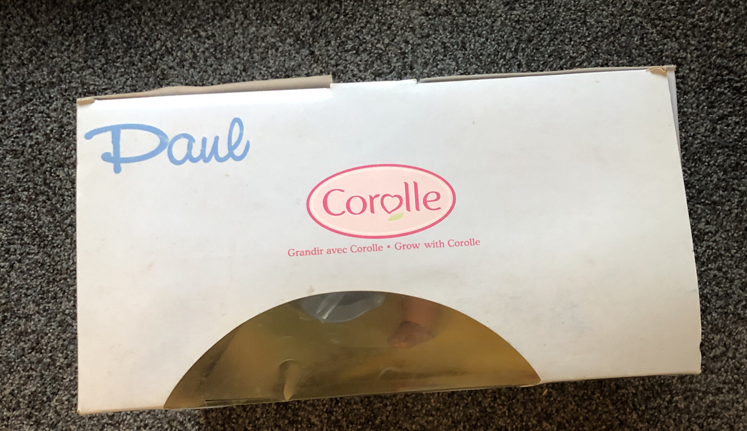 Corolle 14" Doll Paul Bottle with Diaper/Potty Training Doll - New