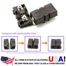 Premium MIDI Fuse Holder with 70A midifuse 70 amp 32V DC Time Delay Clip