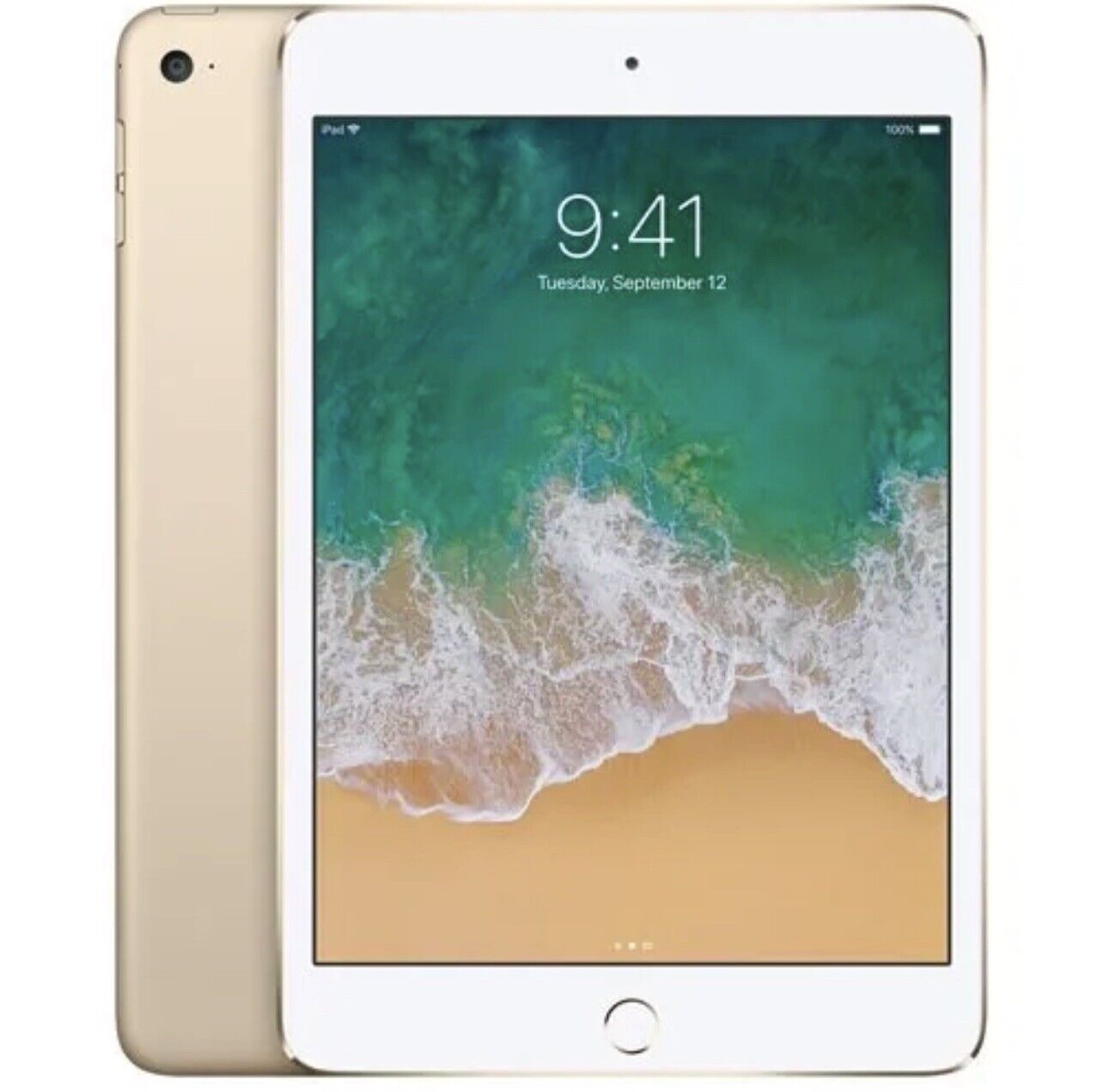 Apple ipad mini 4 GOLD 64GB A1538 初期済タブレット - タブレット