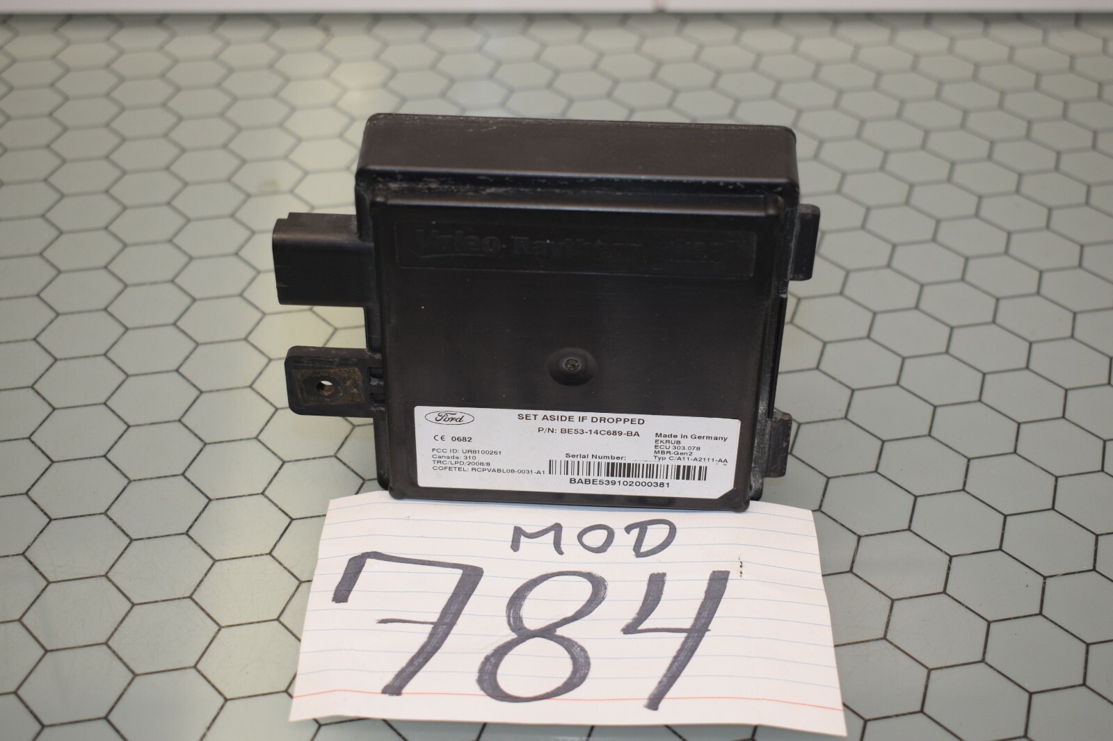 10 11 12 Ford Fusion Used Left Blind Spot Control Module  #784-MOD 