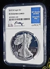 AMERICAN SILVER EAGLE 2019 W NGC PF70 ULTRA CAMEO -EDMUND MOY