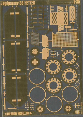 Show Modeling - Jagdpanzer 33 Hetzer Photo Etched Update Set SH16