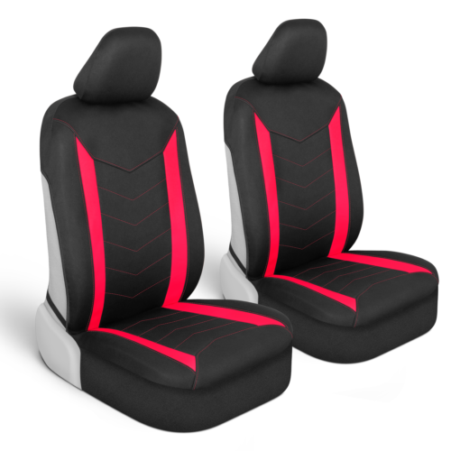 Motor Trend SpillGuard 2 Red Car and Truck Seat Covers