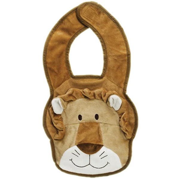 TEDDY COMPANY BIB LION FABRIC 22CM NEW