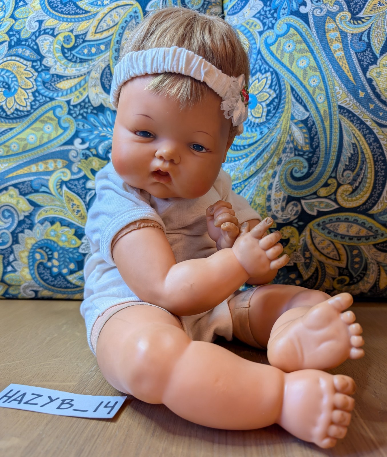 Vintage 1960s 20" Thumbelina Crier Ideal Doll OTT-19 Works Slow  Intermittently