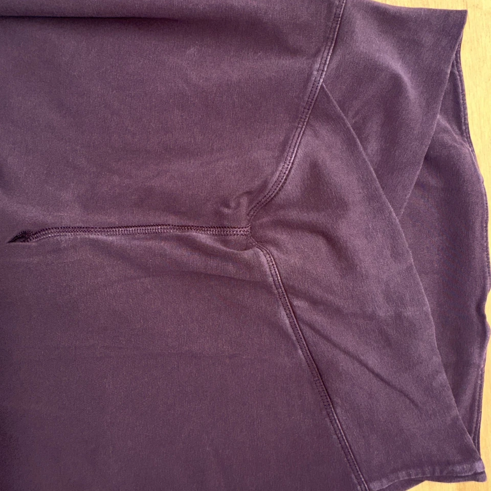 Womens Leggings Maroon Size LG Pink victorian secrets active yoga flare leg - Image 4 of 4