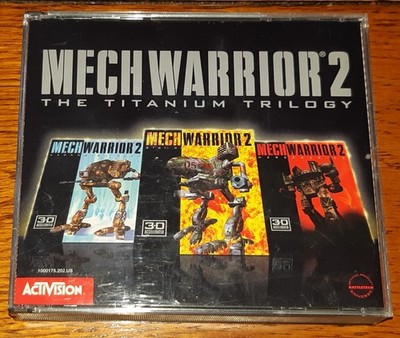 MechWarrior 2 The Titanium Trilogy (PC, 1995 - 1998) 3 Disc, Excellent Condition