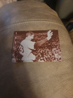 1994 Upper Deck: The American Epic Little Debbies #LD10 Bobby Thomson - BB