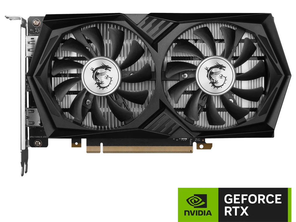 MSI Gaming GeForce RTX 3050 6GB GDDR6 PCI Express 4.0 x8 ATX Graphics Card RTX - Image 2 of 4