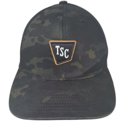 #ad #ad Tractor Supply Co Trucker Hat Black Green Camo TSC Logo Patch OS Snapback $20.00