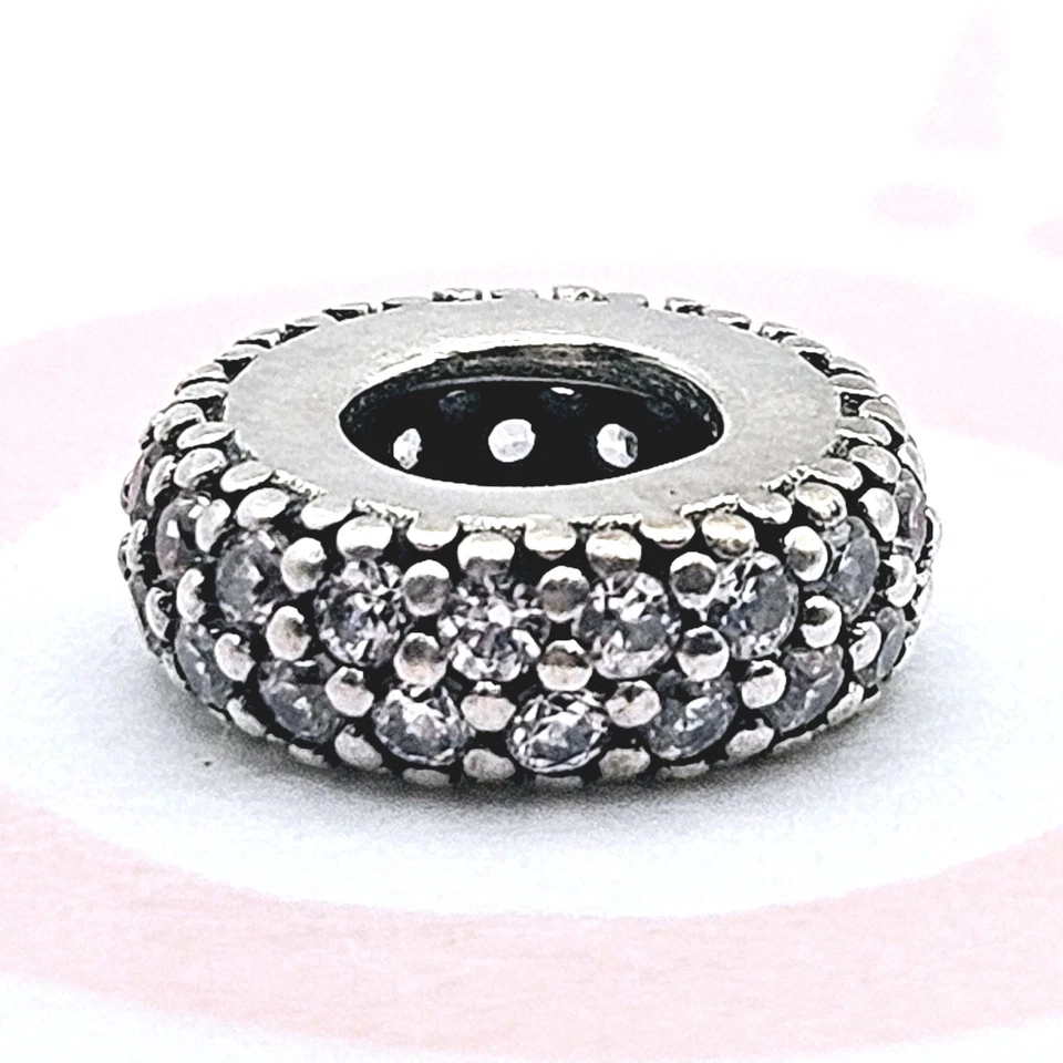 Pandora Charm "Funkelndes  Zwischenelement" 781359 Zirkonia Silber Original  - Bild 2 von 3