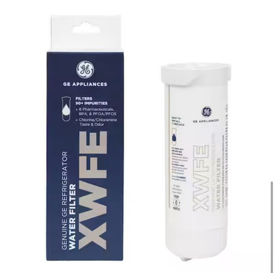 #ad Genuine GE XWFE Filter WITH CHIP SEALED Serial # on filter PIC 10 11 CHIP $37.99