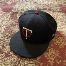 Minnesota Twins Hat Snapback New Era 9Fifty Blue Red MLB Baseball Polyester Men