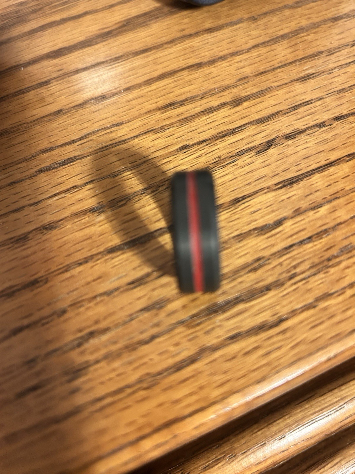 Red inlay Ring - image 2