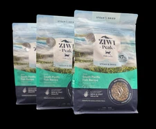 Lot of 3 Ziwi Peak Cat Food South Pacific Fish 1.8 lb Bags Grain Free 🐟