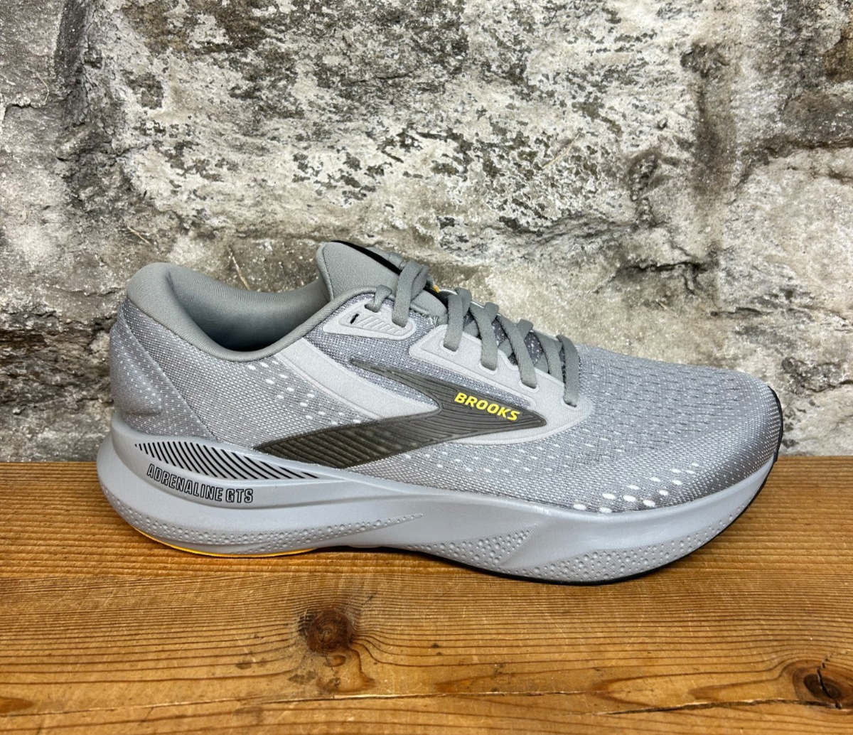 Brooks Adrenaline GTS 24 Alloy White Gold Fusion Men’s 10 2E Men main image 3