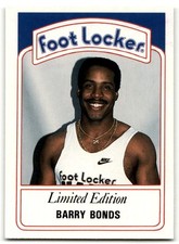 1991 Foot Locker #3 Barry Bonds Slam Fest