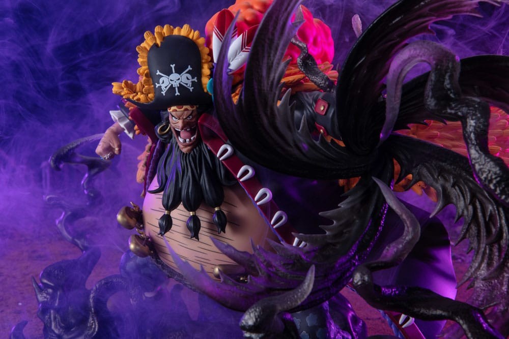 ONE PIECE - FiguartsZero Figure BLACKBEARD MARSHALL D. TEACH BLACK VORTEX Tamas
