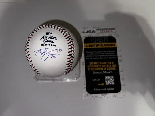 Matthew Boyd Signed Official 2025 All Star Baseball Chicago Cubs JSA Auth #2
