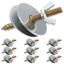 10 Pcs Birdcage Accessories Parrot Spare Parts Perch Threaded Screws