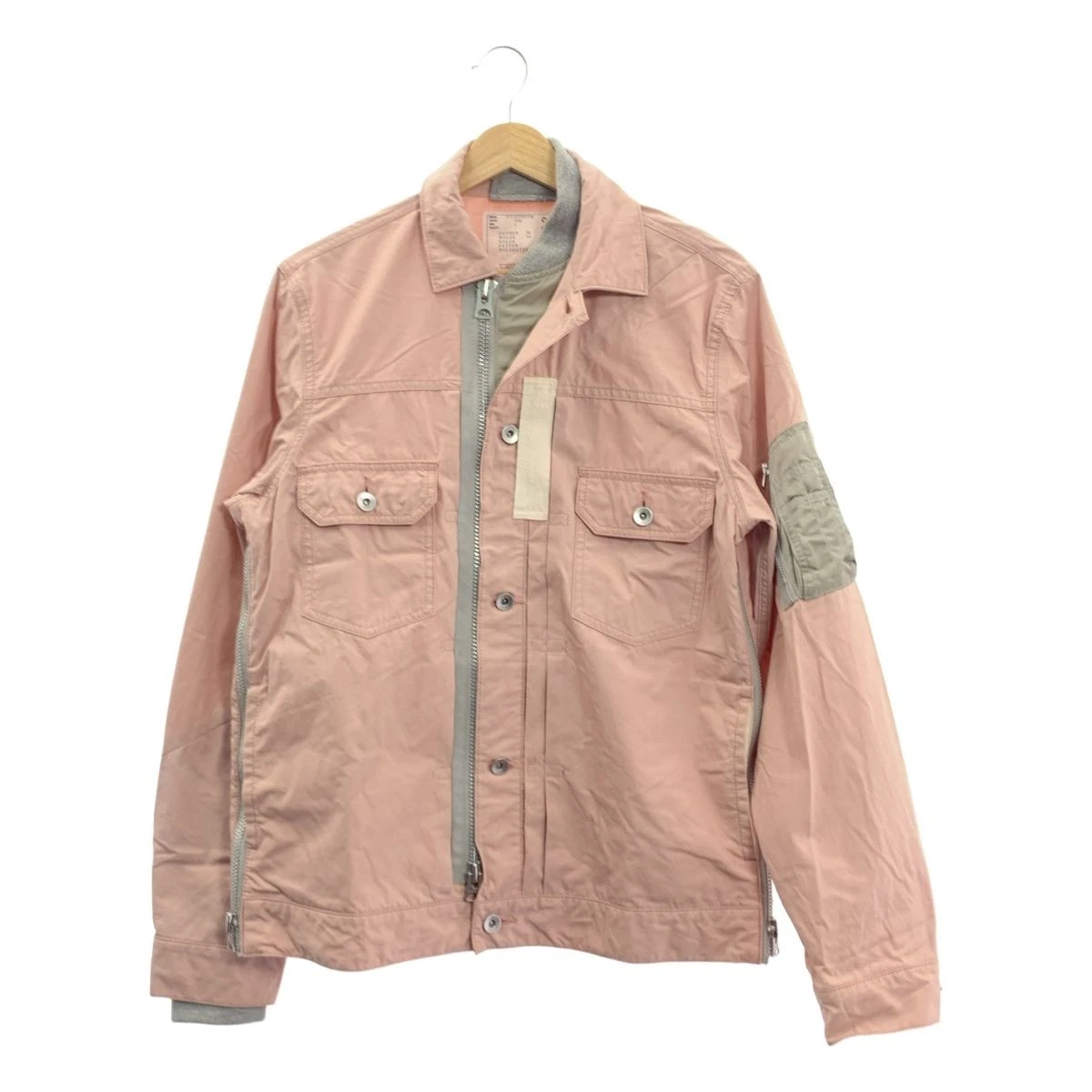 sacai Blouson (altro) rosa 2 (circa M) 2200507042062