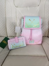 Loungefly Wicked Iridescent Ombré Mini Backpack & Wallet Set
