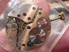 genuine Swiss Unitas Cal 6498 HC pocket watch movement ticks