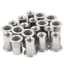 Heavy Duty 8-16 Stainless Steel Threaded Inserts | Blind Rivet Nut Fasteners