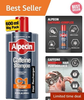 Energizing C1 Caffeine Hair Shampoo 600mL - Enhance Thickness & Fullness