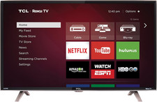 TCL 32S3850 32-Inch 720P Roku Smart LED TV Silver  2015 Model 