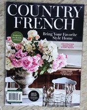 COUNTRY FRENCH MAGAZINE FALL 2025 living cottage decor garden Home style 