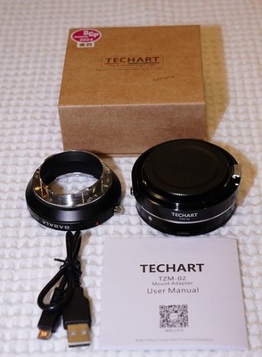 Techart TZM-02 Autofocus Adapter for Nikon F or Leica M Lenses to Nikon Z Mount