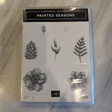 Stampin Up PAINTED SEASONS Stamps Dies ... A Set for ALL Seasons