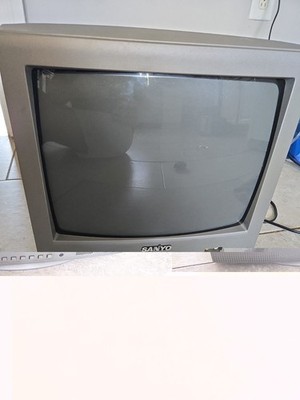 Sanyo 14Inch Retro Gaming CRT TV-No Remote-Tested/Works