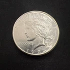 1923 S Uncirculated Silver Peace Dollar