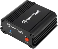 Rockville PSP5 48V Phantom Power Supply Box for Condenser Microphones,... 