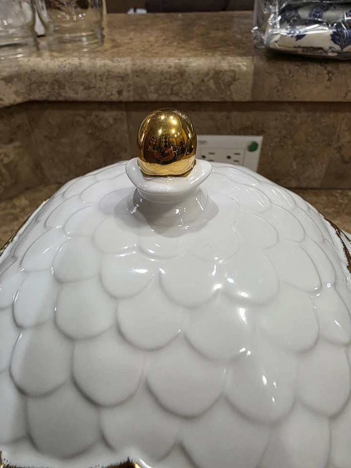 Tarro de galletas Royal Albert Old Country Roses Gazebo edición limitada porcelana floral Foto 4 de 4